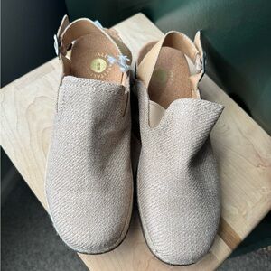 Casual Beige Mules for Women